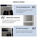 3 Door Wardrobr with Mirror